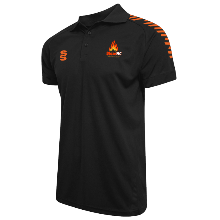 Blaze Netball - Dual Solid Colour Polo - Women's Fit
