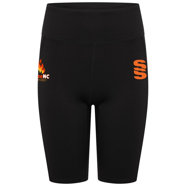 Blaze Netball - Dual Cycling Shorts - Women's Fit