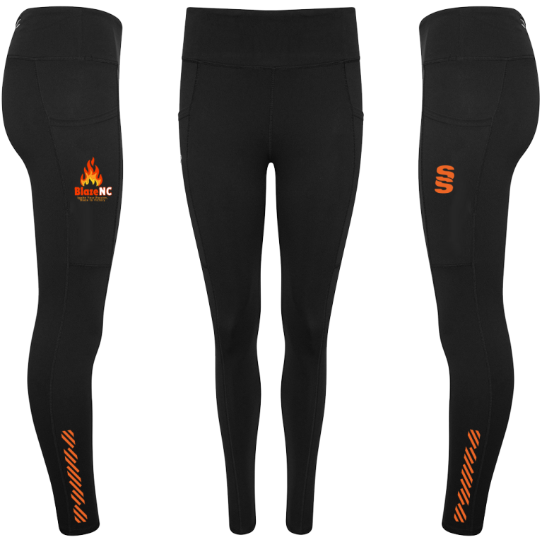 Blaze Netball - Performance Full Length Leggings - Women's Fit